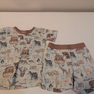 Infant Bamboo Pajama short set, size 6-12 months